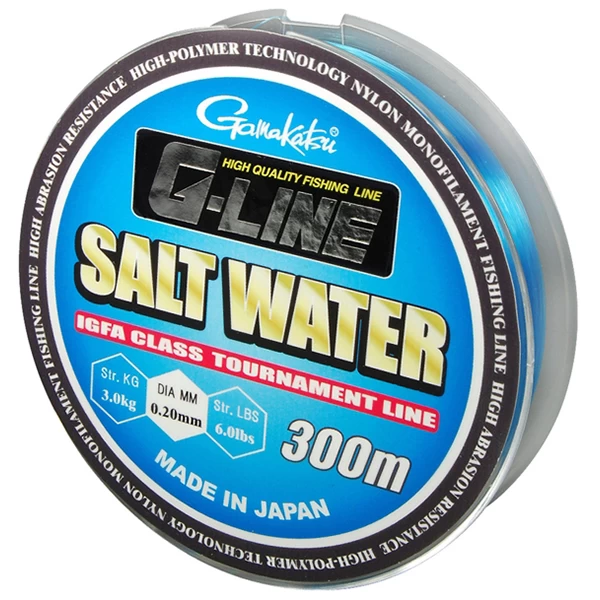 Gamakatsu G-Line Salt Water Fluo Blue 300m 0.28mm - Afbeelding 3