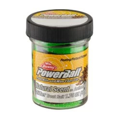 Berkley PowerBait® Natural Glitter Trout Bait 50g Anise Black Spring Green Twist