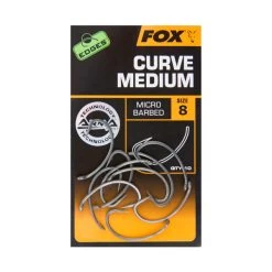 Fox Edges Curve Shank Medium 8 Micro Barbed