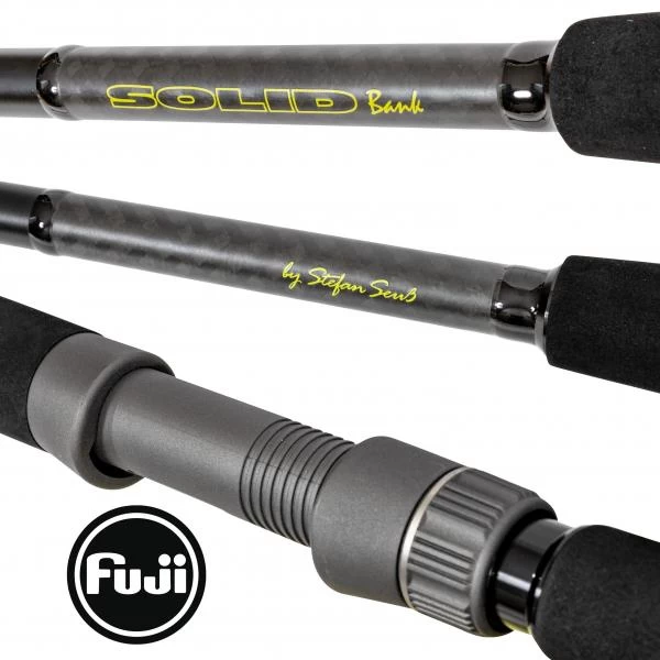 Black Cat Solid Bank Meervalhengel 2,90m (100-500gr) - Afbeelding 2