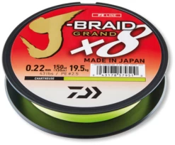 Daiwa J-Braid Grand X8E 0.24mm-135m CH