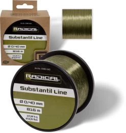 Radical Substantil Line Nylon Transparent Green 0,40mm 816m
