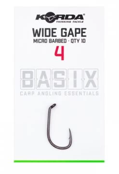Korda Basix Wide Gape Size 4