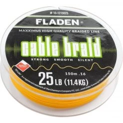 Fladen Maxximus Cable Braid Yellow 150m 0.30mm 50lbs 22.7kg