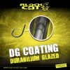 #1/0 Black Cat Cat Hooker DG DG Coating 5pcs
