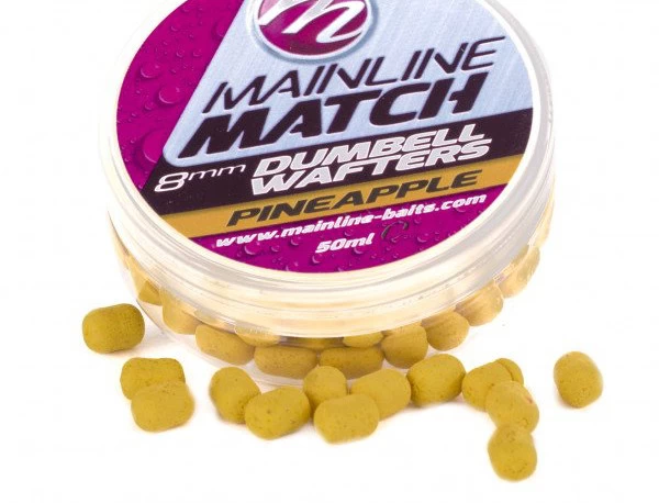 Mainline Match Dumbell Wafters Pineapple (8mm)