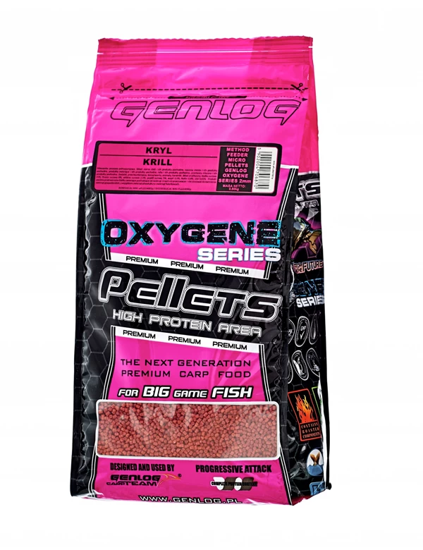 Genlog Pellets 12mm Oxygen Krill - Afbeelding 2