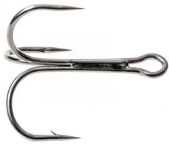 Fladen Maxximus Black Nickel Treble Hooks 1/0 3pcs
