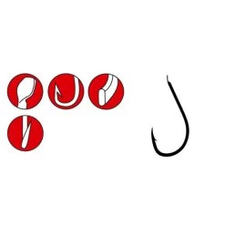 Gamakatsu LS-3400D Hooks Dark Blue Size 2