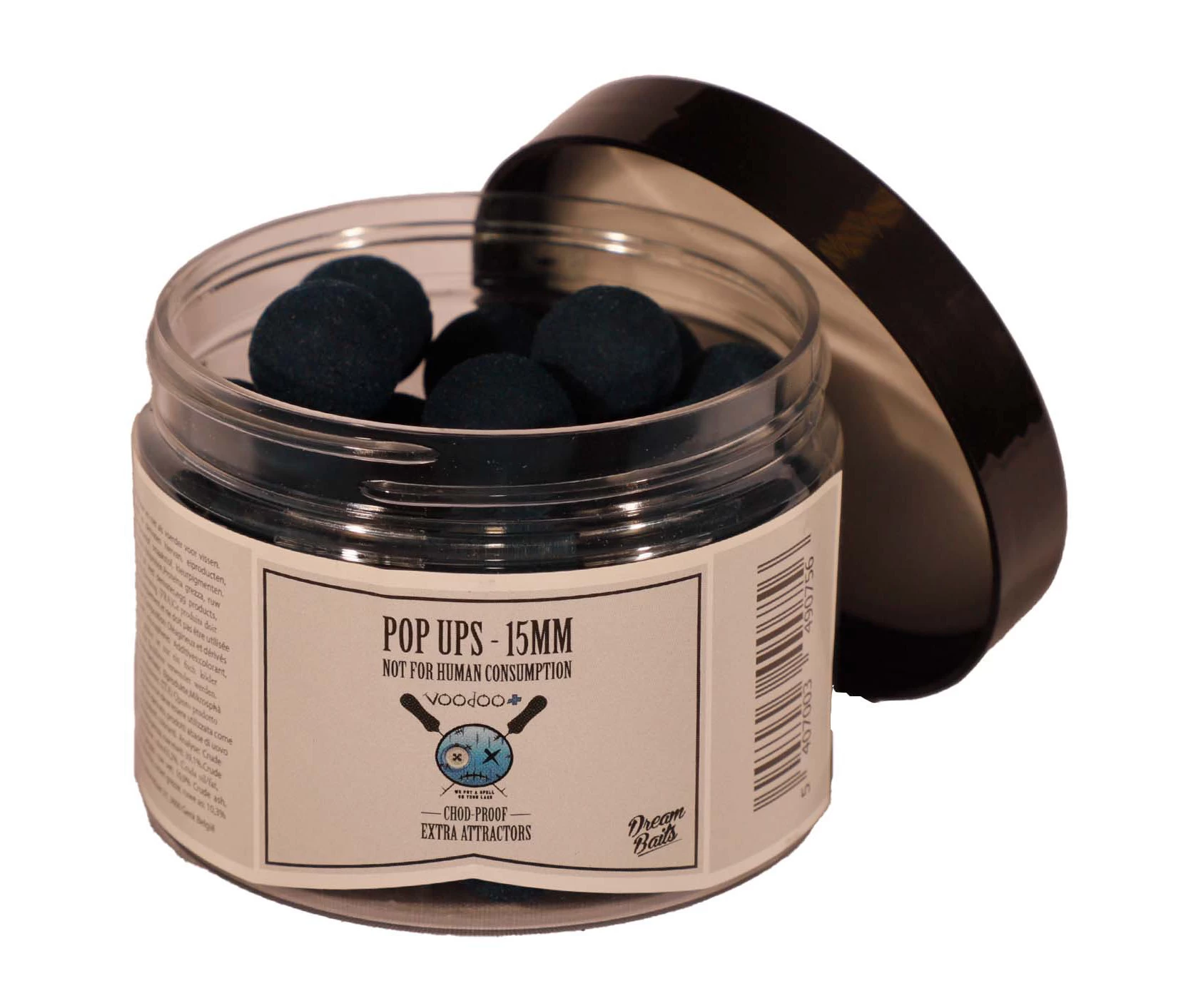 Dreambaits Voodoo+ Pop Ups Blauw 15mm - Afbeelding 2