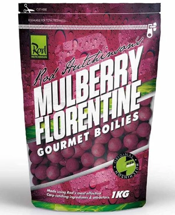 Rod Hutchinson Mulberry Florentine Boilies 15mm 1kg