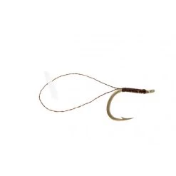 Korum Barbed Hook Hairs With Quickstops (5pcs) #14