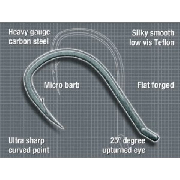 Korda Choddy Hook Haakmaat 2 - Afbeelding 2