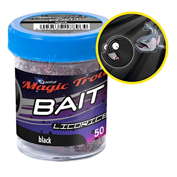 Magic Trout Trout Bait Taste Black Lakritz 50g