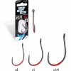 Quantum 4street Drop Shot-Hooks #1 Dg Black Red 5pcs
