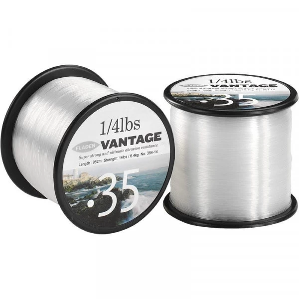 Fladen Vantage Pro Quarter Pound Clear 0.70mm 55lbs 200m