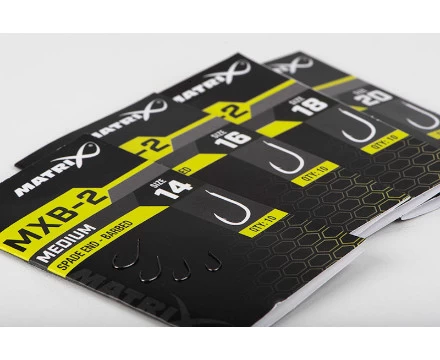 Matrix MXB-2 Barbed Spade End Black Nickel (10st) Maat 16 - Afbeelding 3