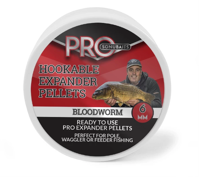 SonuBaits Hookable Pro Expander Bloodworm 6mm