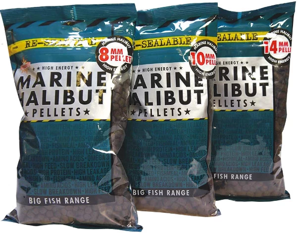 Dynamite Baits Marine Halibut Pellets 14mm 900gr