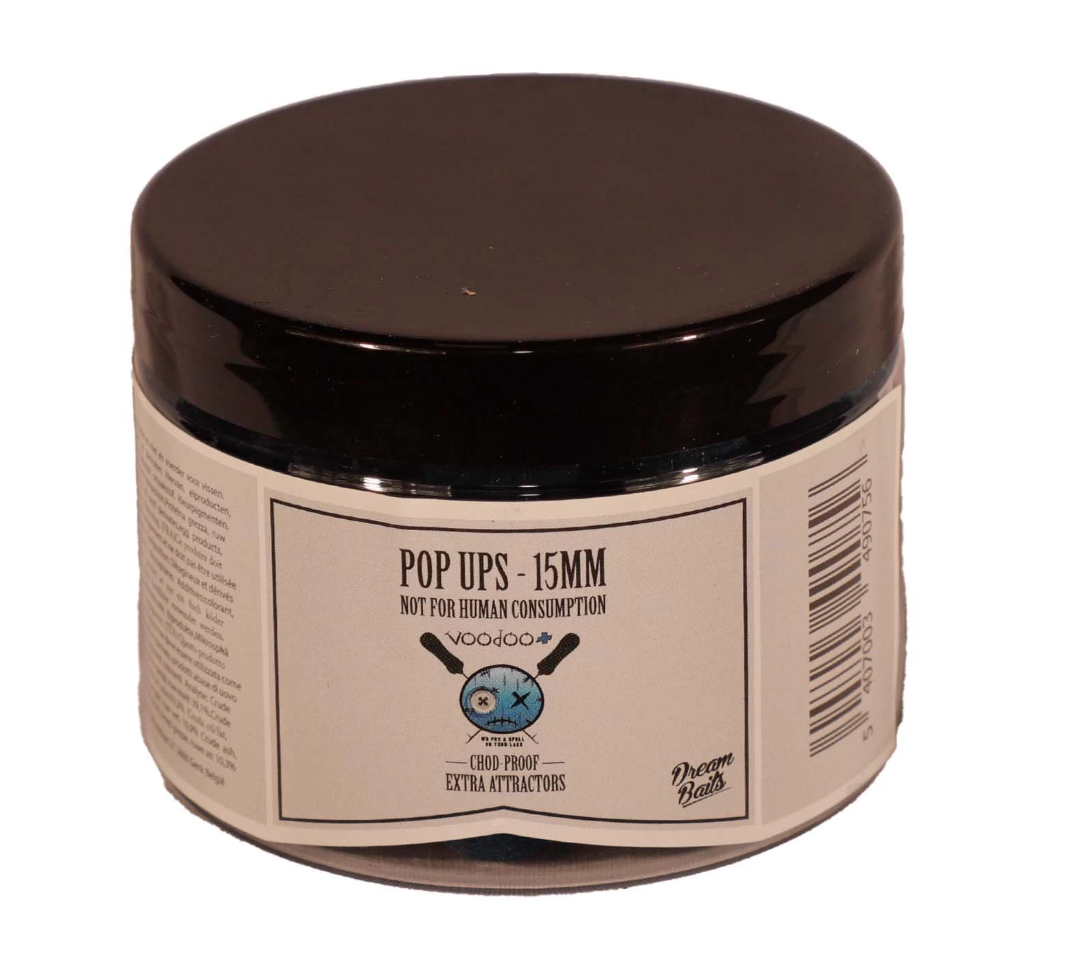 Dreambaits Voodoo+ Pop Ups Blauw 15mm