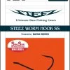 Daiwa Steez Worm Hook SS FN Roofvis Haak #2 12 Stuks